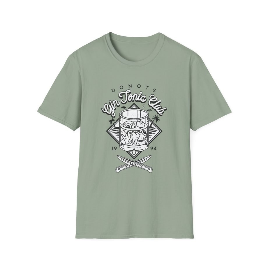 Donots Gin Tonic Club Unisex Softstyle T-Shirt