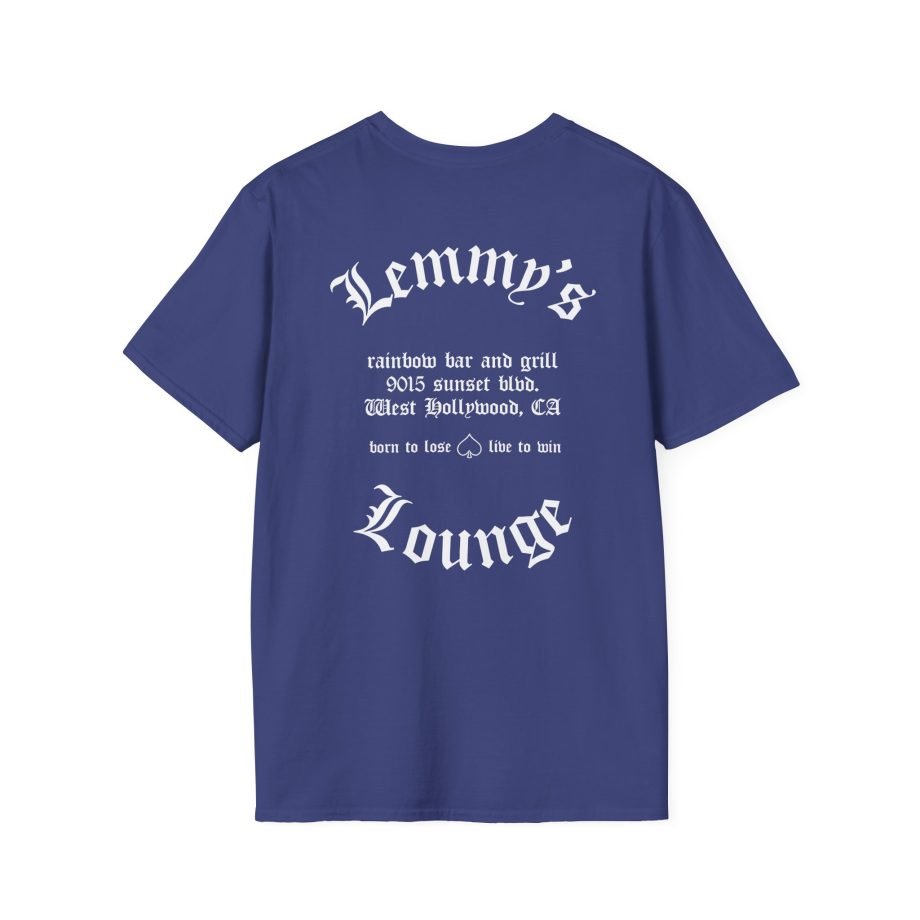 Motorhead England Lounge Unisex Softstyle T-Shirt