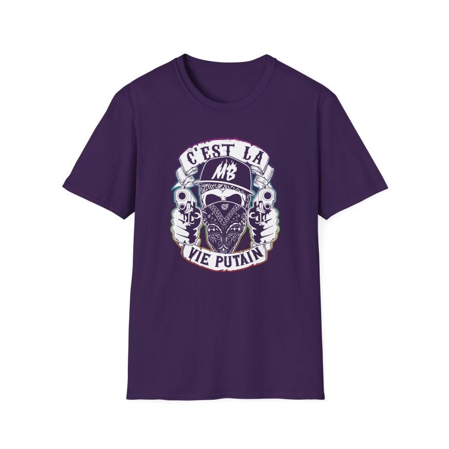 Montana Black C'est La Vie Putain Unisex Softstyle T-Shirt