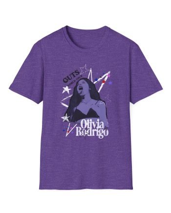 Olivia Rodrigo GUTS world tour unisex softstyle t-shirt