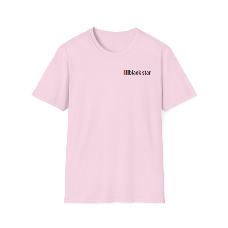 Black Star Logo Unisex Softstyle T-Shirt