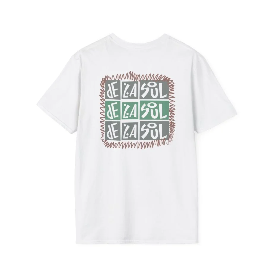 De La Soul Repeating Logo Unisex Softstyle T-Shirt
