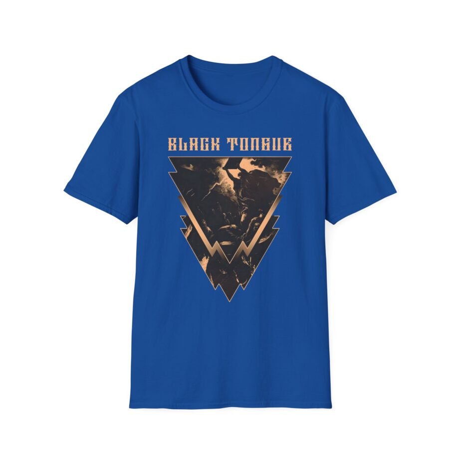 Black Tongue Born Hanged Unisex Softstyle T-Shirt