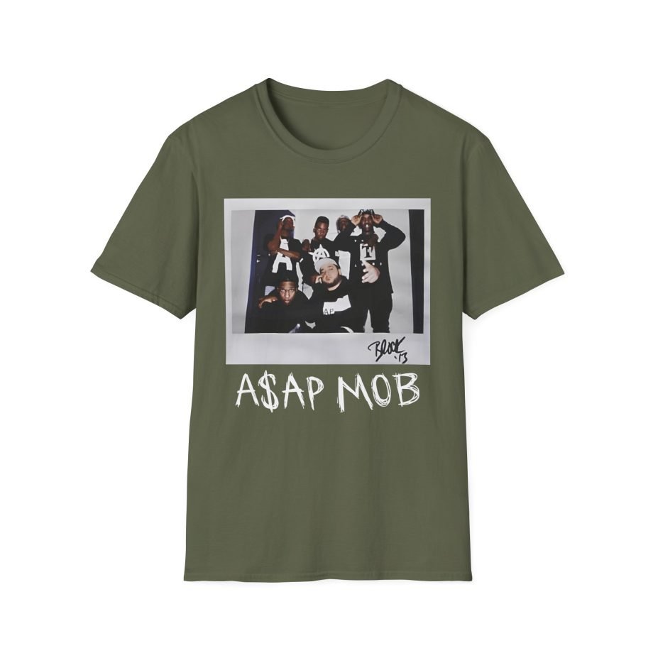ASAP Rocky Mob Og 2015 Block 13 Unisex Softstyle T-Shirt