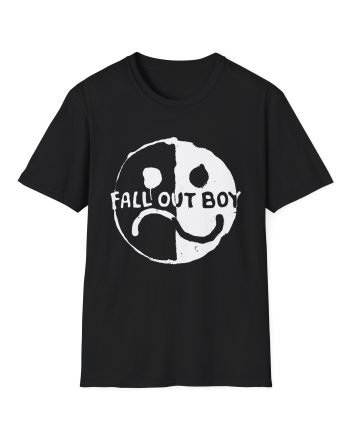 Fall Out Boy Smile Frown Unisex Softstyle T-Shirt