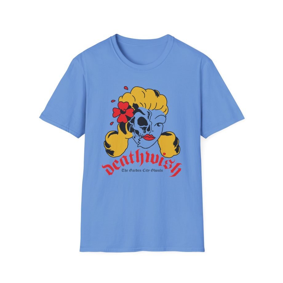 Deathwish Lady Death unisex softstyle t-shirt