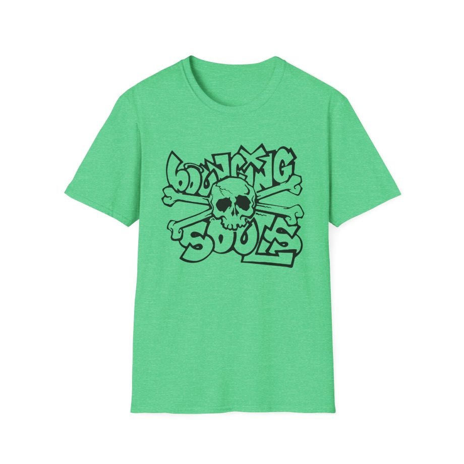The Bouncing Souls Skull And Crossbones Unisex Softstyle T-Shirt