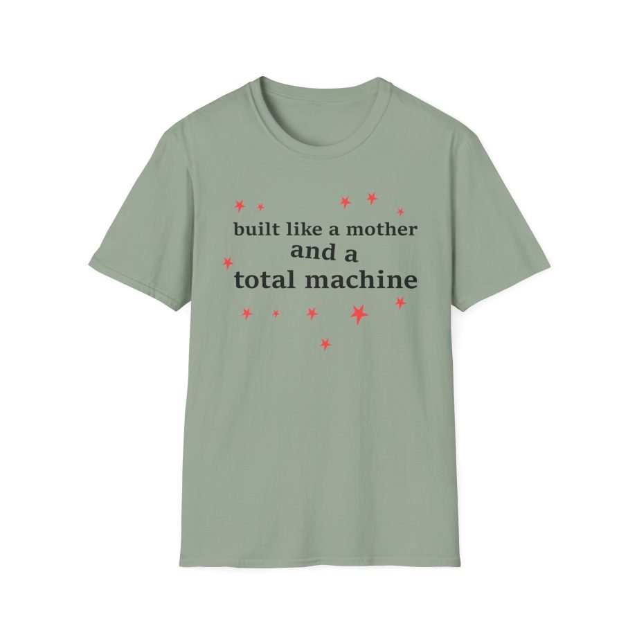 Olivia Rodrigo Built Like a Mother and a Total Machine Unisex Softstyle T-shirt