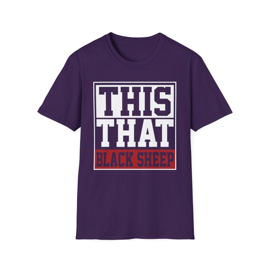Black Sheep This That Unisex Softstyle T-Shirt
