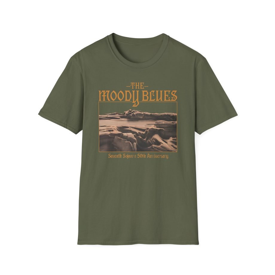 The Moody Blues Seventh Sojourn 50th Anniversary Unisex Softstyle T-Shirt