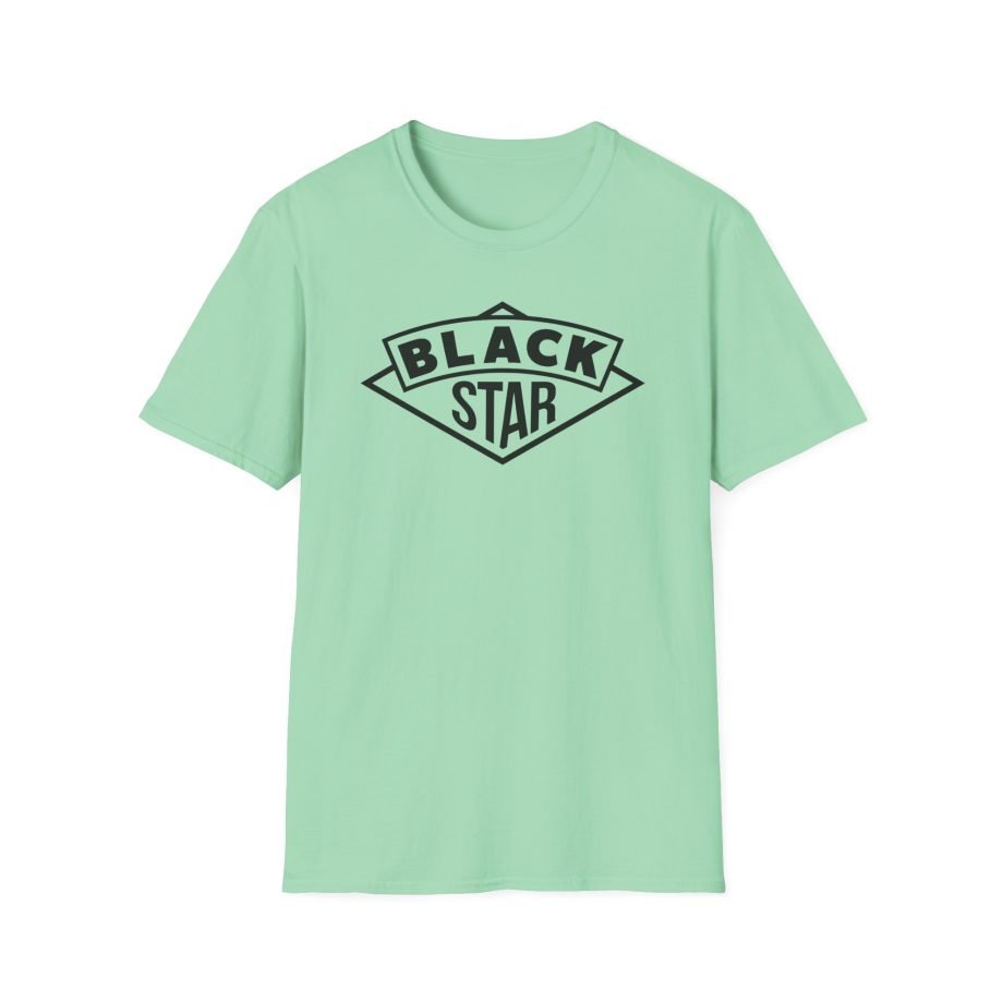 Black Star Icon Unisex Softstyle T-Shirt
