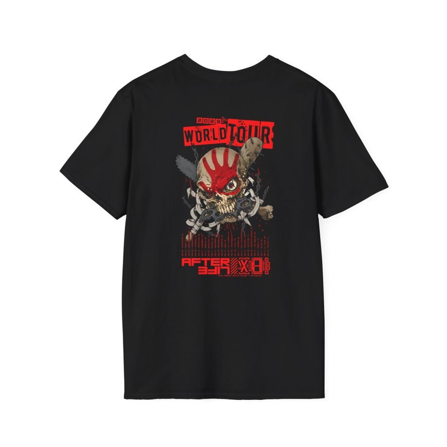 Five Finger Death Punch Aft3rlife Itin Black Unisex Softstyle T-Shirt