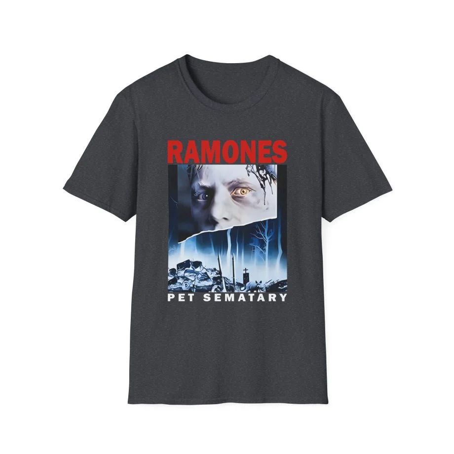 Ramones Pet Sematary T Shirt Unisex Softstyle T-Shirt