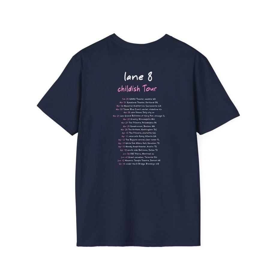 Lane 8 Childish Tour Unisex Softstyle T-Shirt