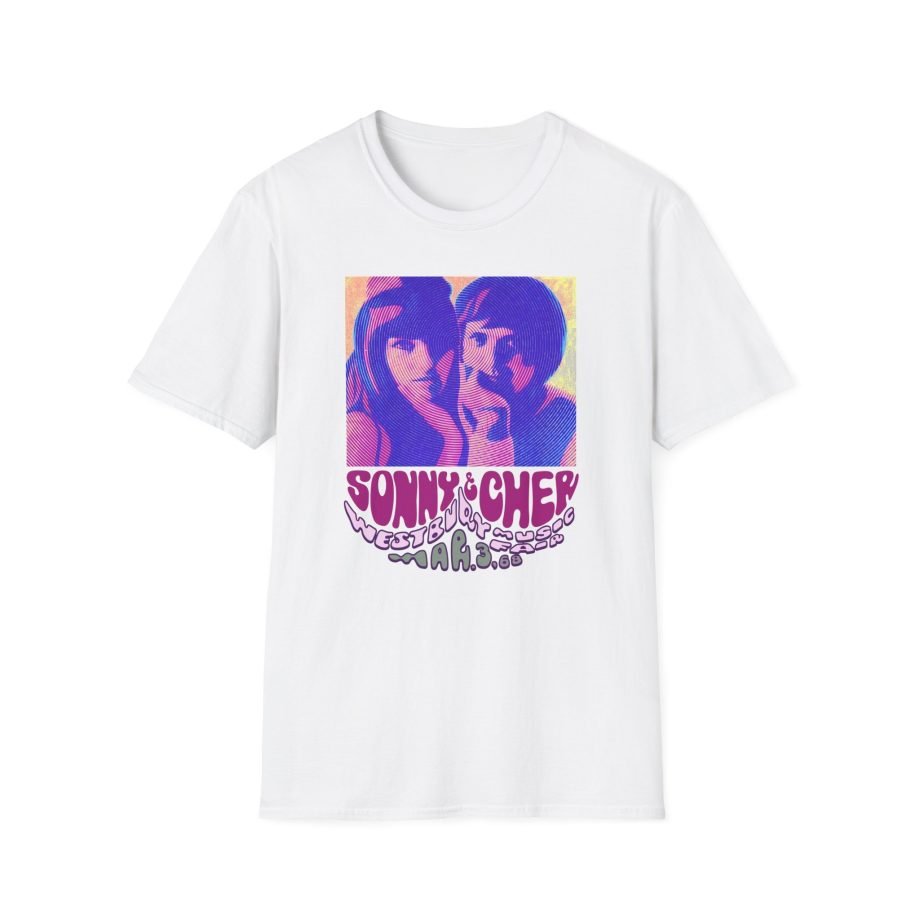 Sonny & Cher Westbury Music Fair Unisex Softstyle T-Shirt