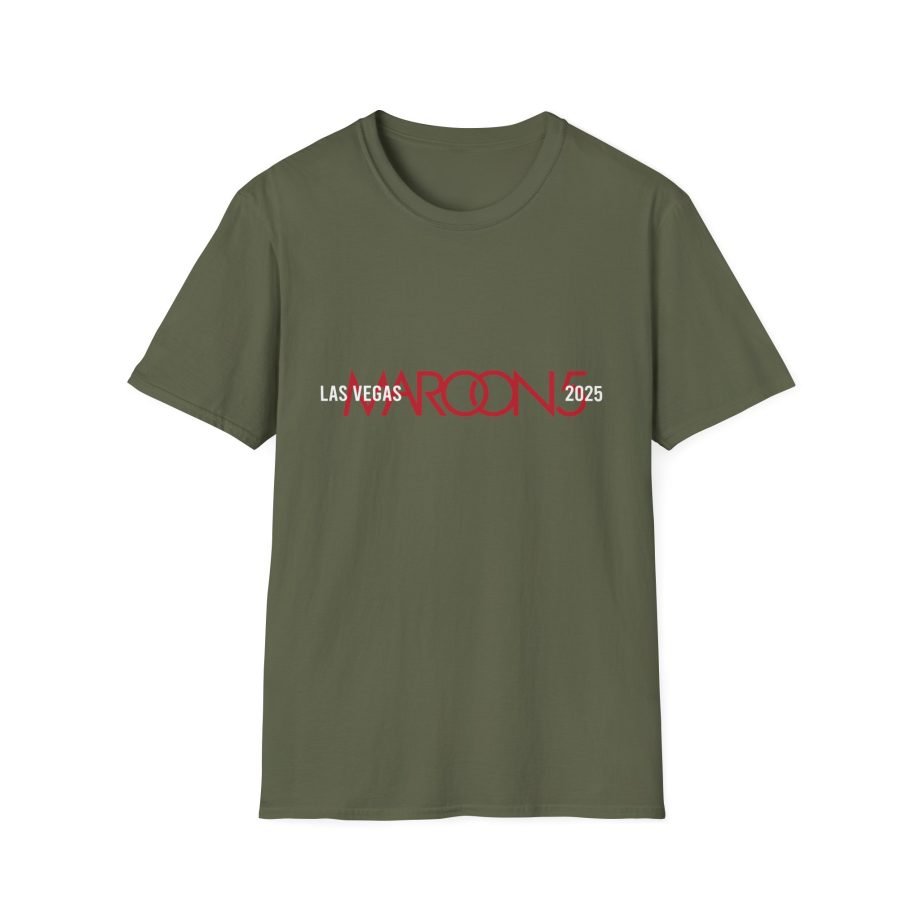 Adam Levine M5LV Distressed Unisex Softstyle T-Shirt