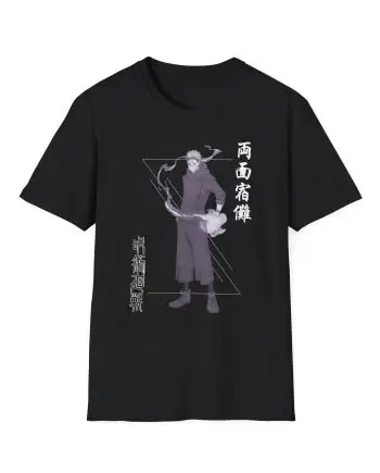 Jujutsu Kaisen Sukuna Name Unisex Softstyle T-Shirt