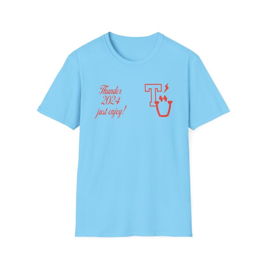 Ateez Thunder Pigment Unisex Softstyle T-Shirt