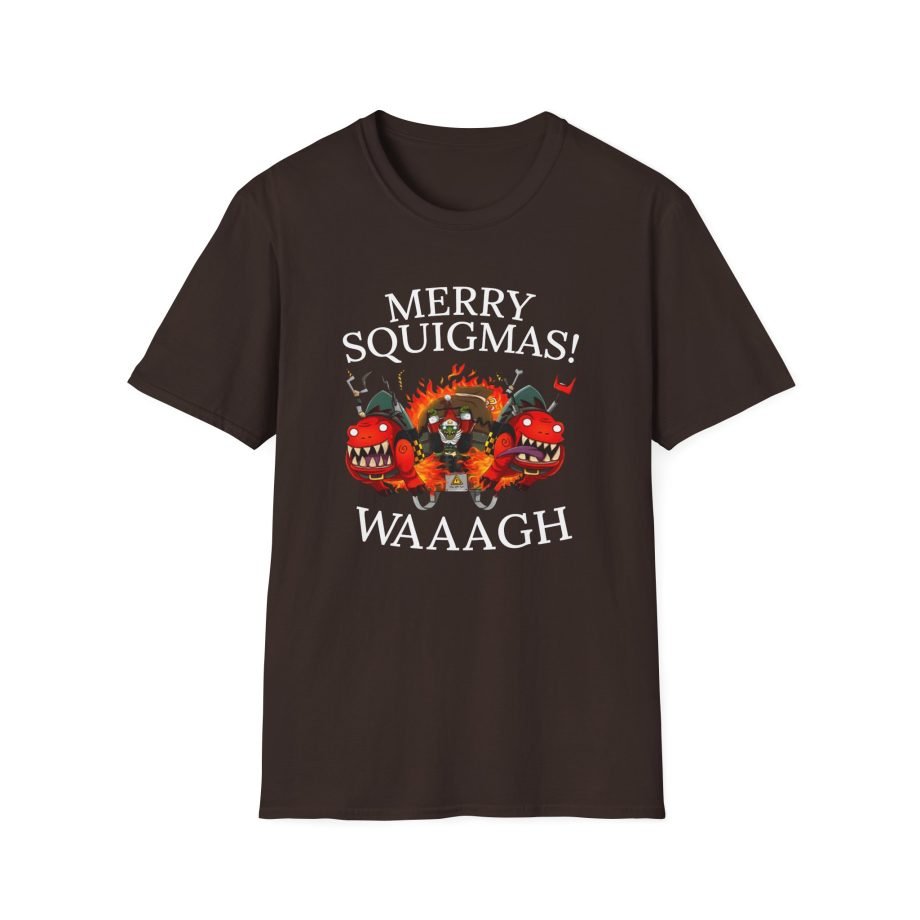 Warhammer Gobbo Merry Squigmas Unisex Softstyle T-Shirt