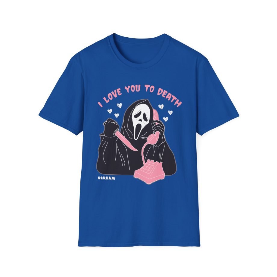 Ghostface Love You To Death Unisex Softstyle T-Shirt