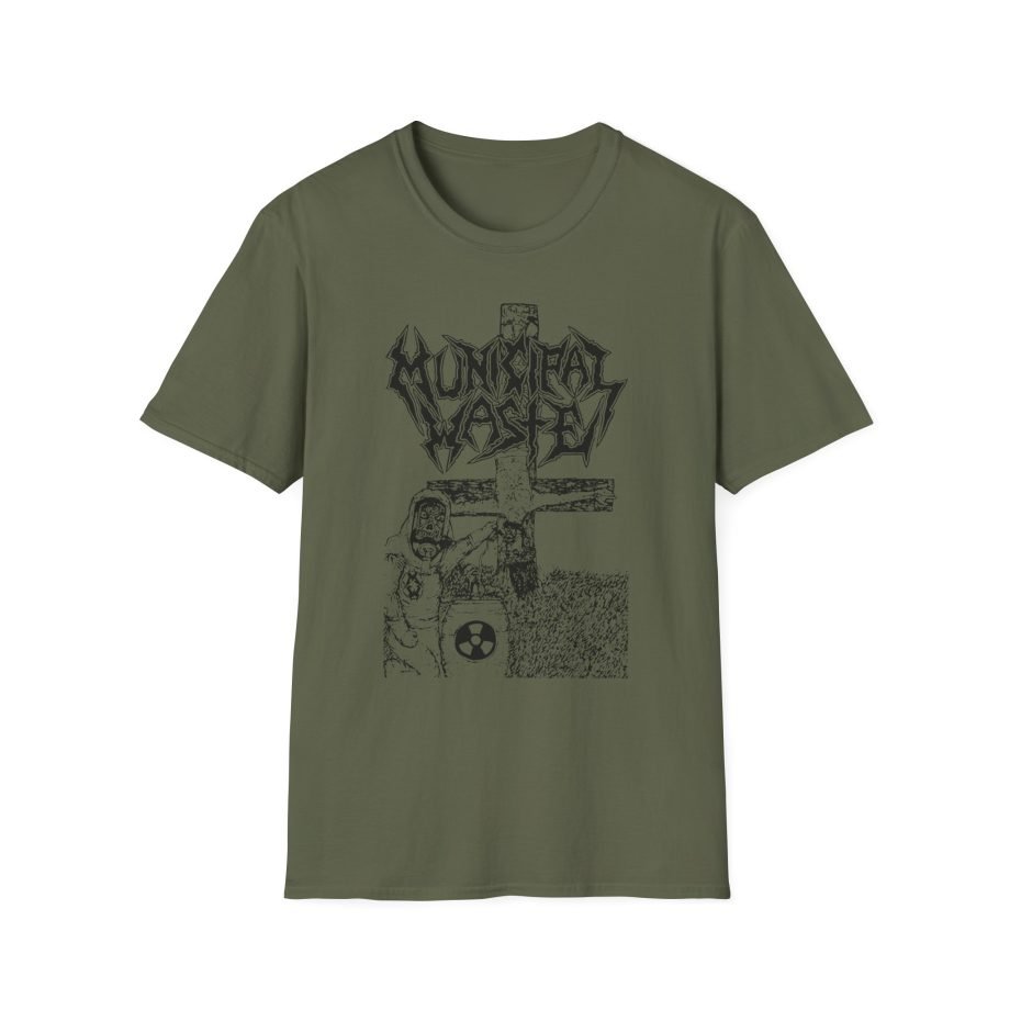 Municipal Waste Decrepit Christ Unisex Softstyle T-Shirt