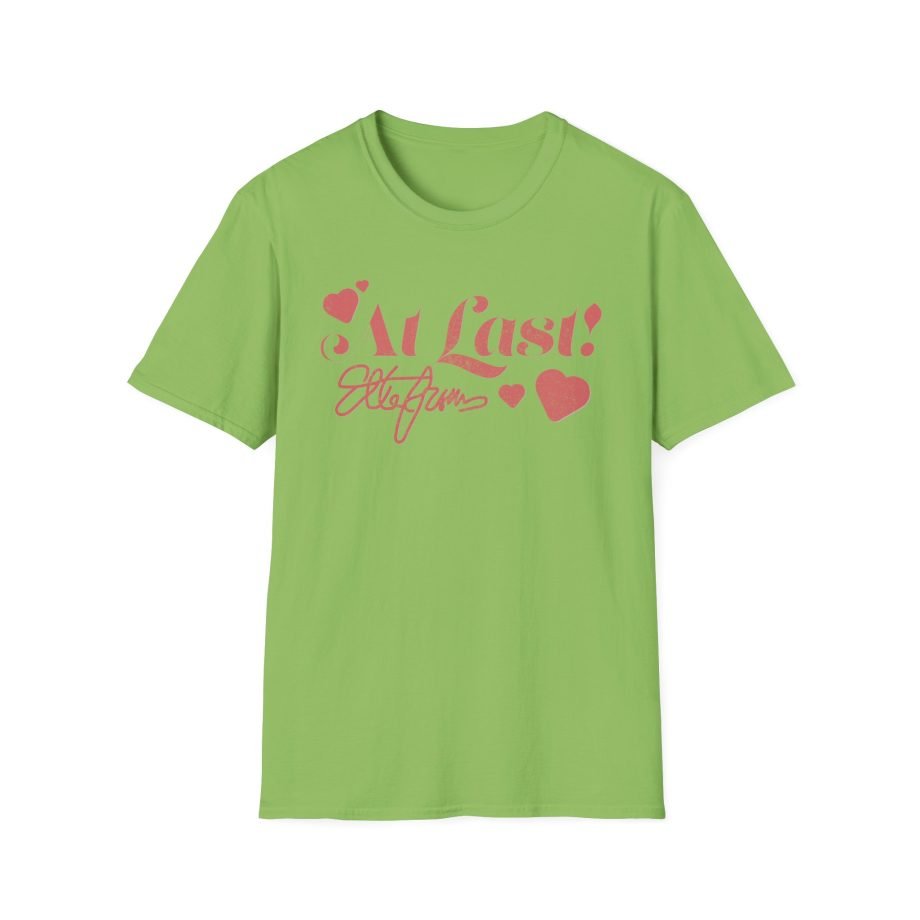 Etta James at Last Hearts Unisex Softstyle T-Shirt
