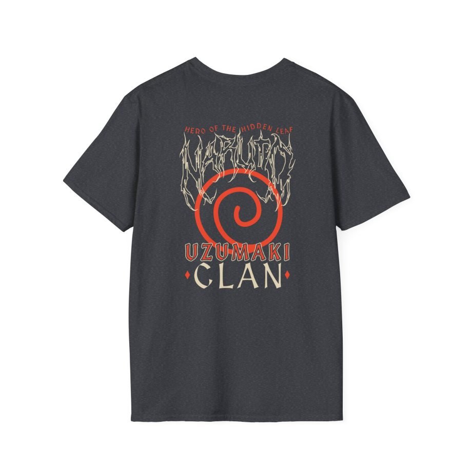 Naruto Uzumaki Clan Metal Unisex Softstyle T-Shirt