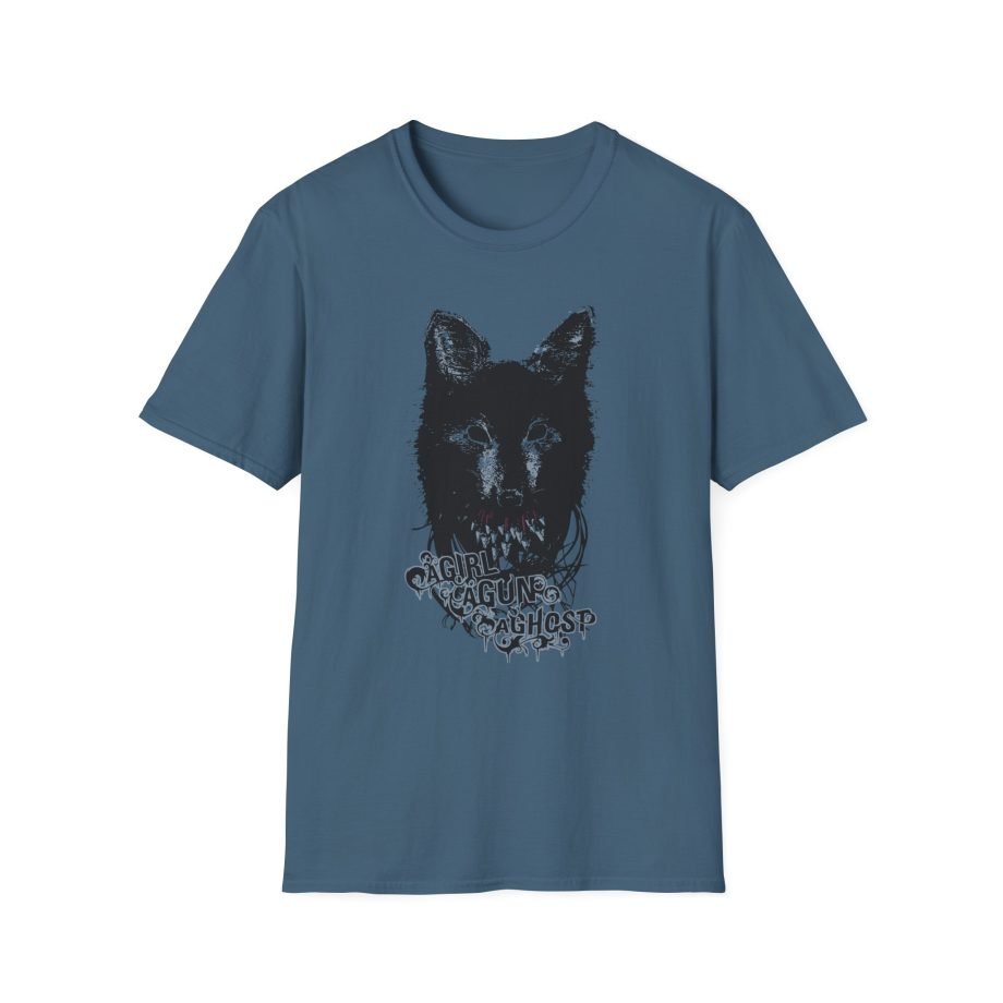A Girl A Gun A Ghost Unisex Softstyle T-Shirt