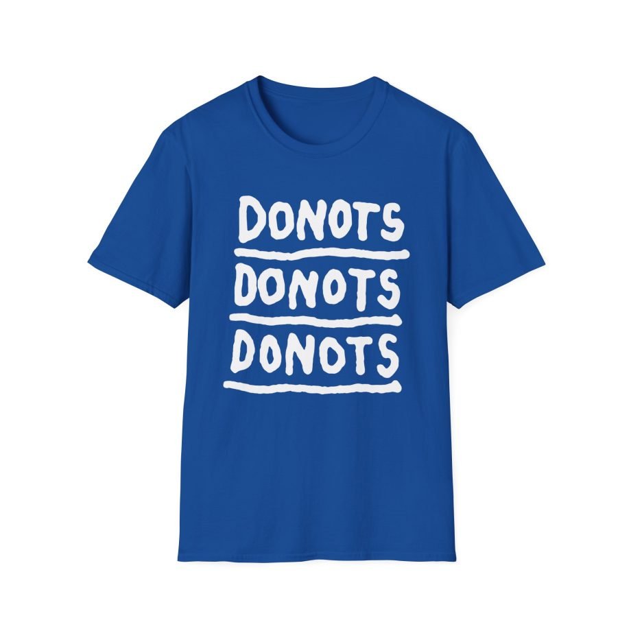 Donots Triple Logo Unisex Softstyle T-Shirt