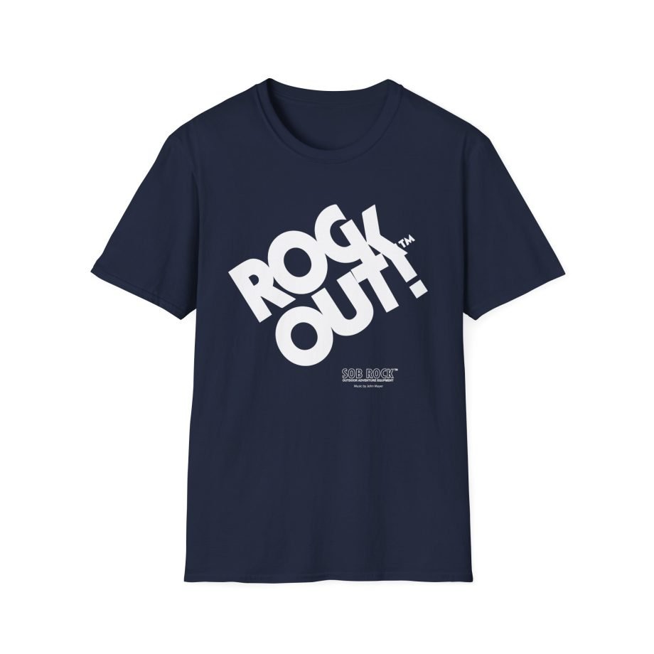 John Mayer Rock Out Unisex Softstyle T-Shirt