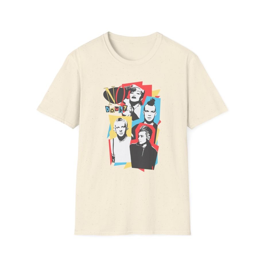 No Doubt Abstract Band Photo Unisex Softstyle T-Shirt