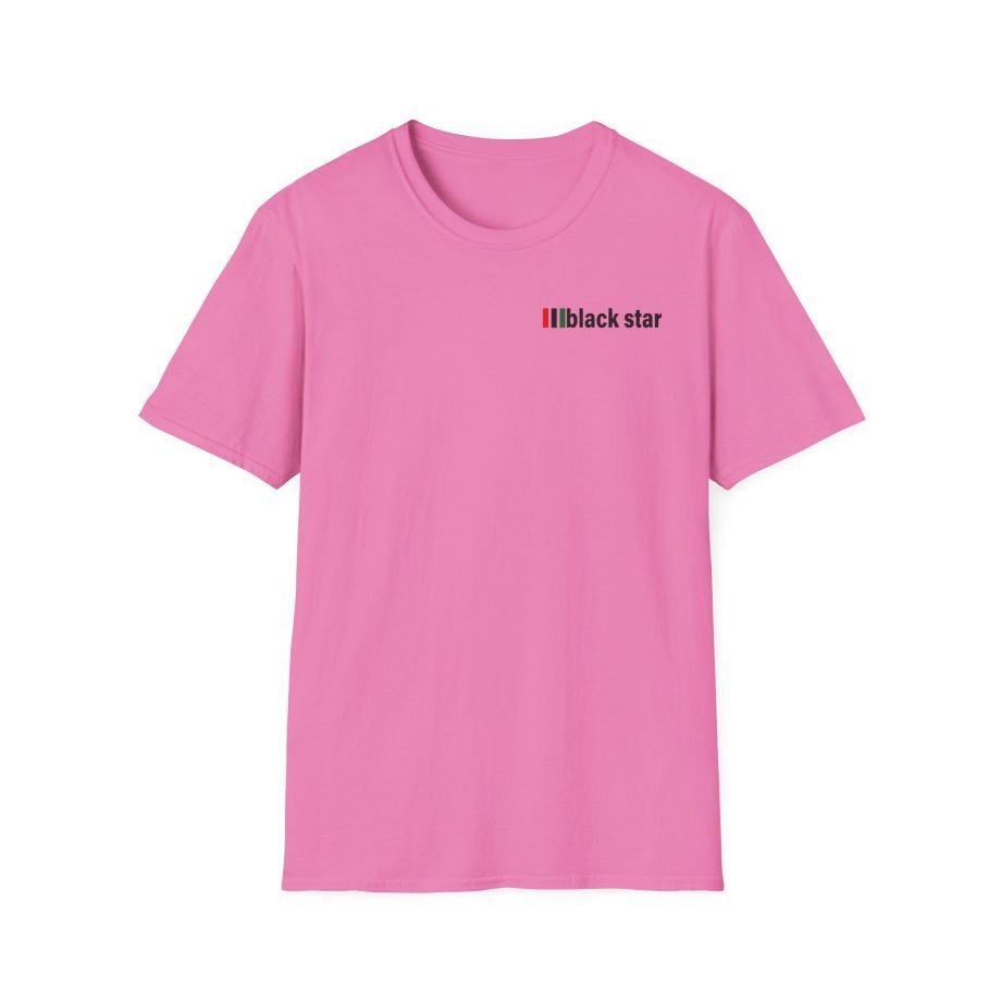 Black Star Logo Unisex Softstyle T-Shirt