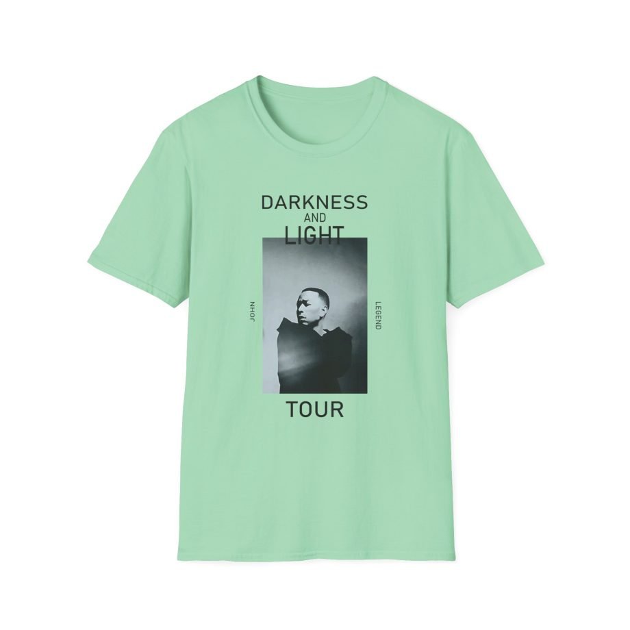 John Legend Darkness Portrait Unisex Softstyle T-Shirt