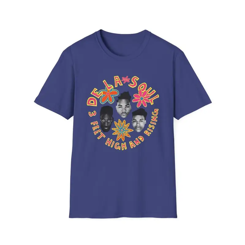 De La Soul 3 Feet High and Rising Unisex Softstyle T-Shirt