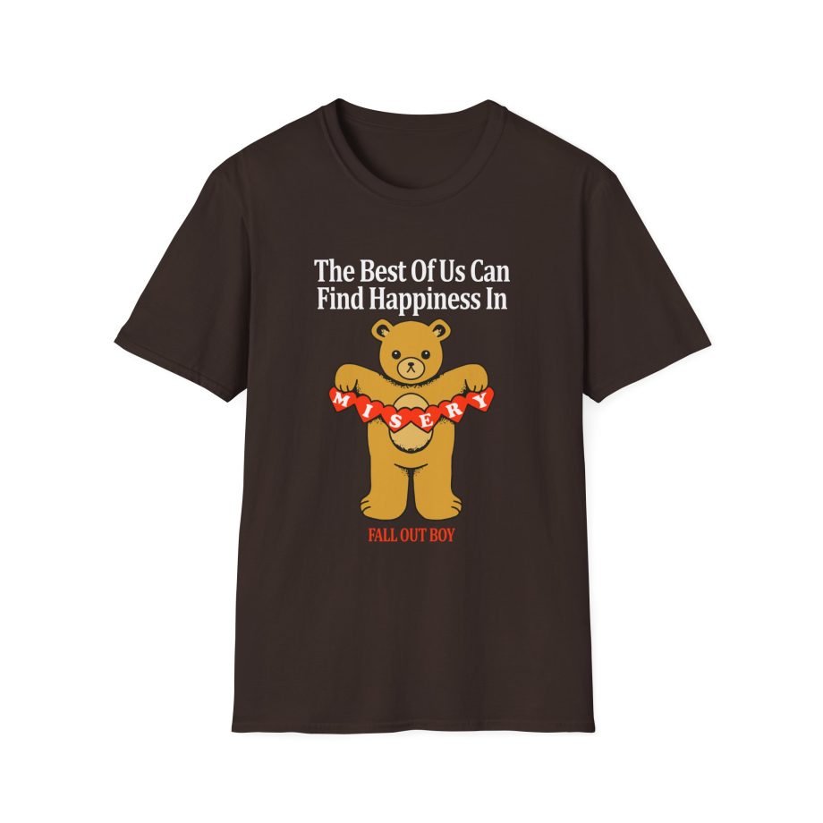 Fall Out Boy Misery Teddy Unisex Softstyle T-Shirt