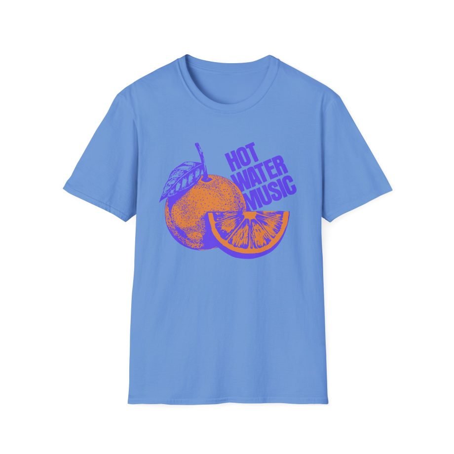 Hot Water Music Florida Orange Unisex Softstyle T-Shirt