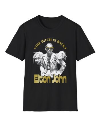 EJF Bitch is Back Foil Unisex Softstyle T-Shirt