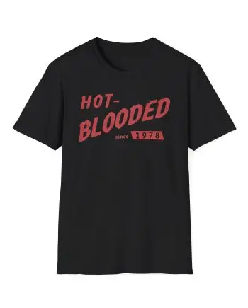 Foreigner Hot Blooded '77 Unisex Softstyle T-Shirt