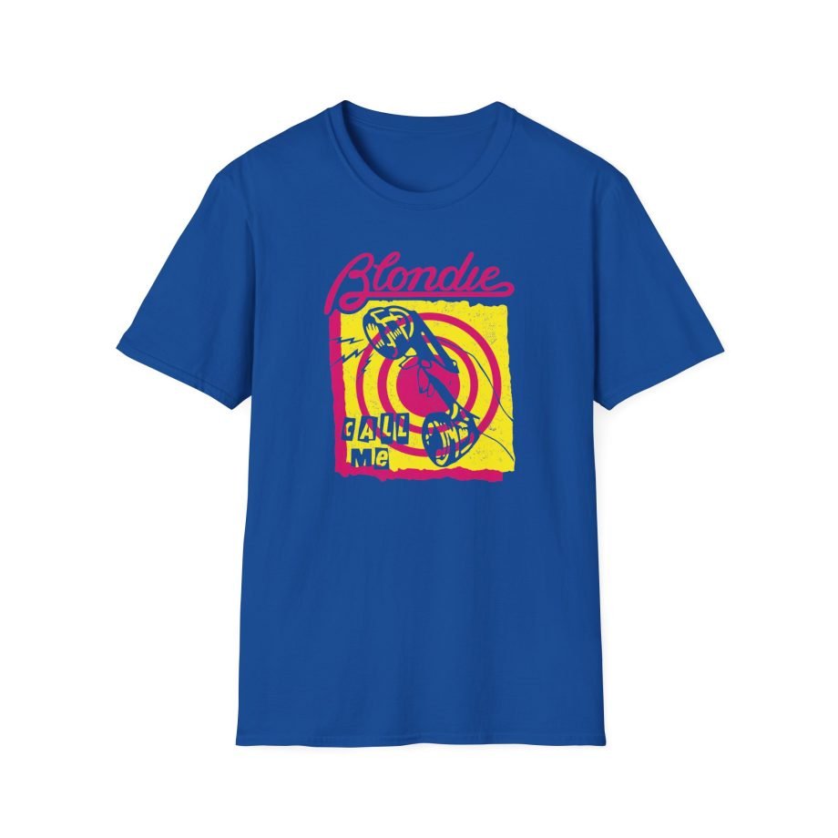Blondie Call Me Unisex Softstyle T-Shirt