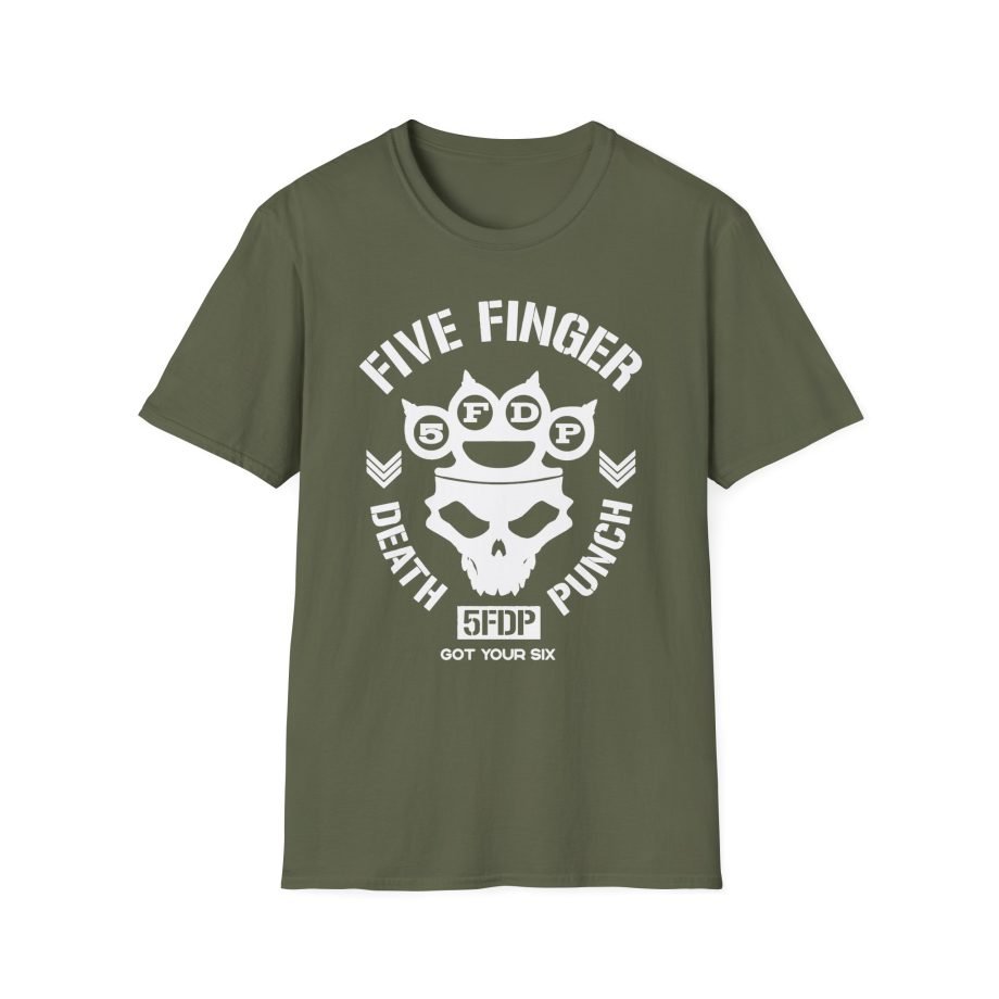 Five Finger Death Punch Knucklehead Unisex Softstyle T-Shirt
