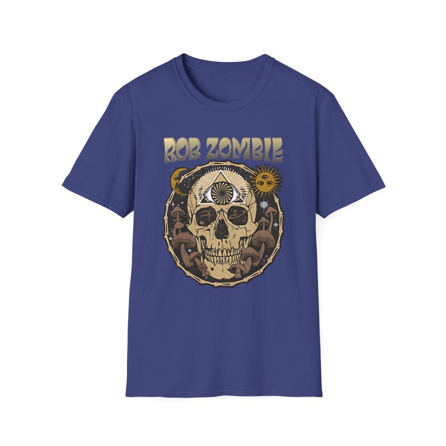 Rob Zombie Lsd Skull Unisex Softstyle T-Shirt