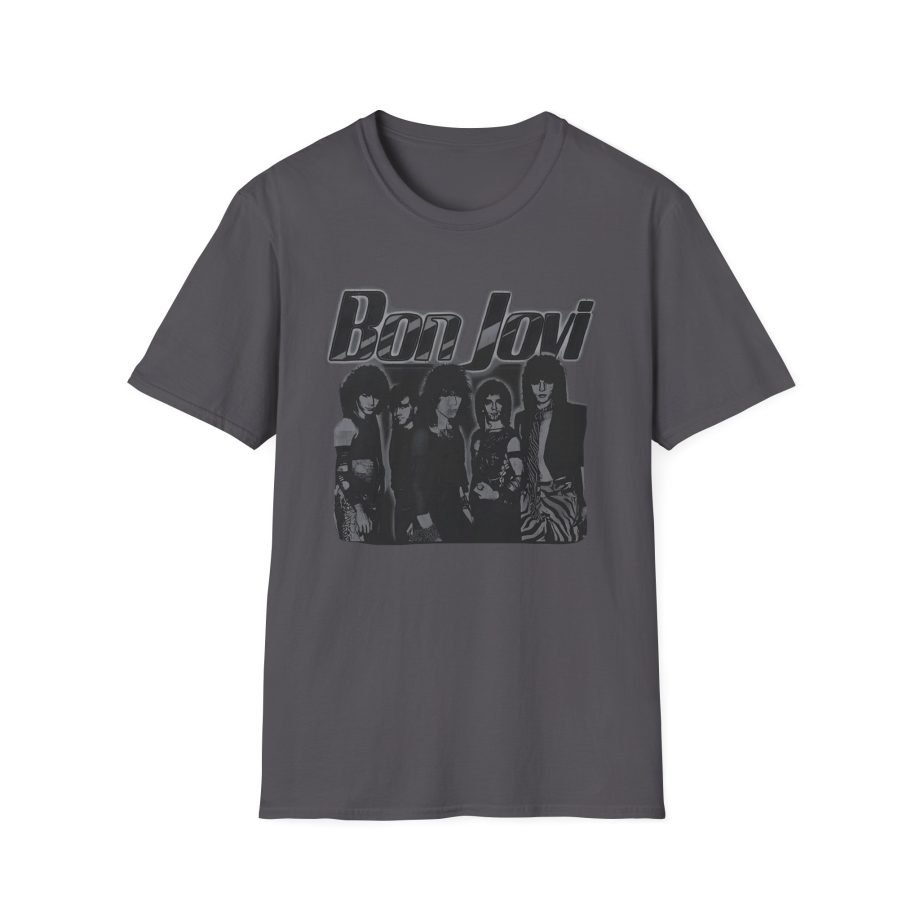 Bon Jovi Outline Unisex Softstyle T-Shirt
