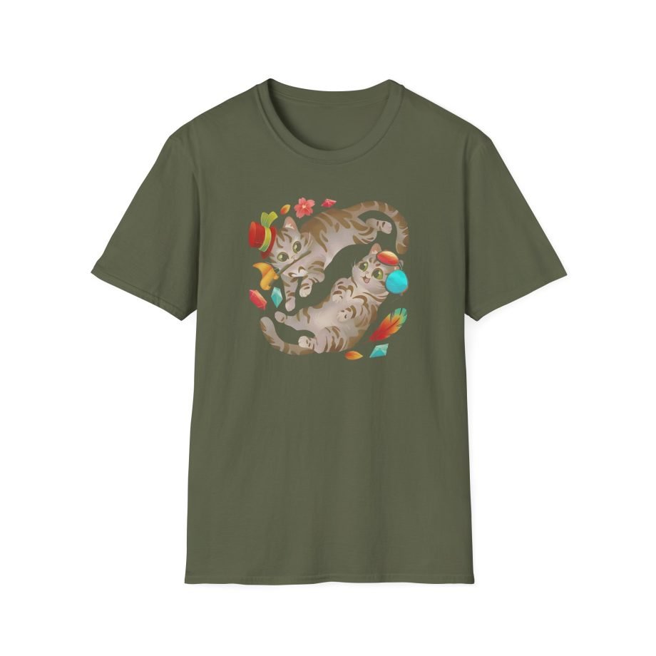 Goodtimeswithscar Scarverse Kitties Unisex Softstyle T-Shirt