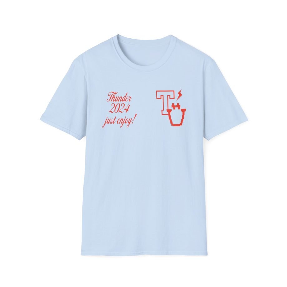Ateez Thunder Pigment Unisex Softstyle T-Shirt
