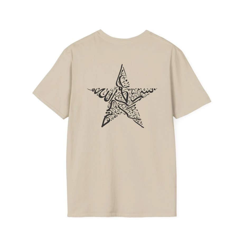 Black Star Logo Unisex Softstyle T-Shirt