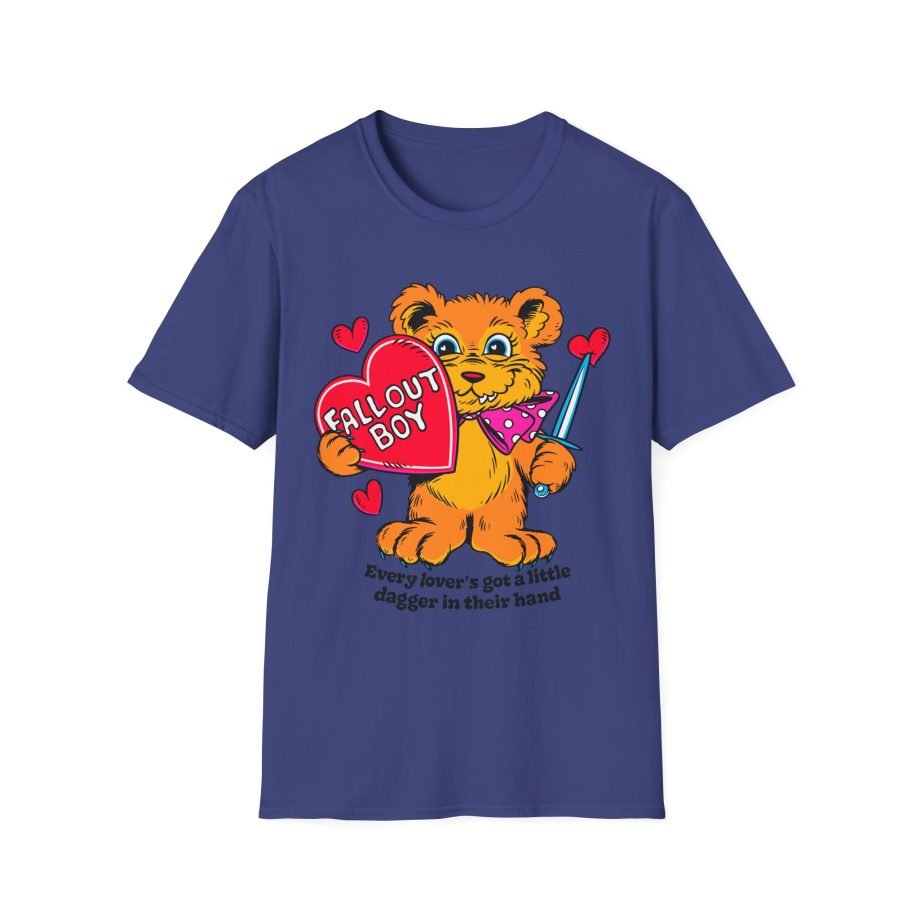 Fall Out Boy Dagger Teddy Unisex Softstyle T-Shirt