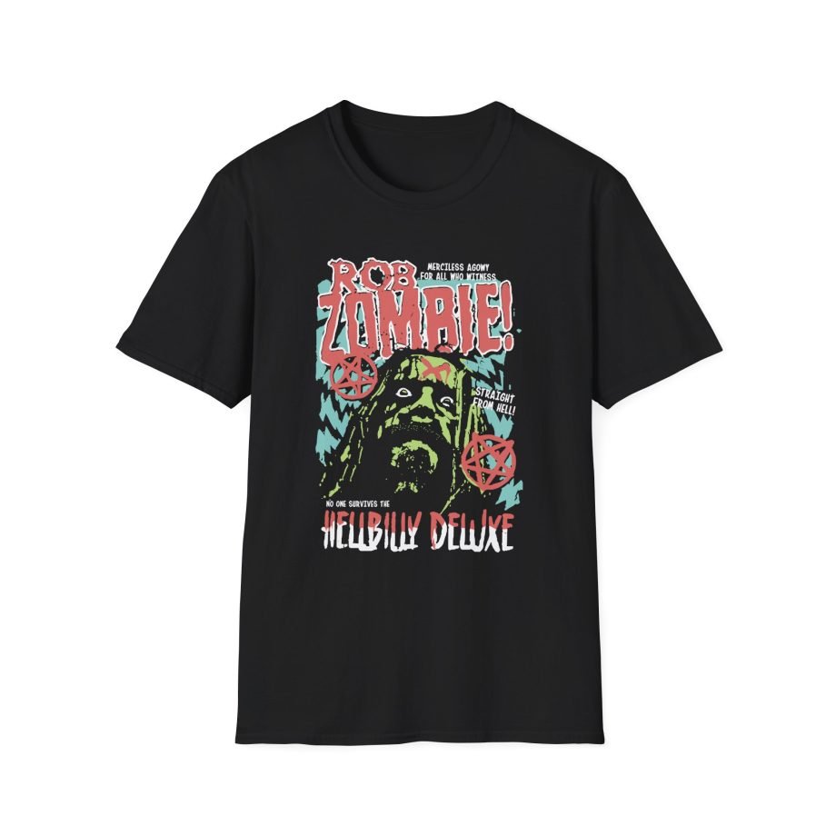 Rob Zombie Hellbilly Doom Unisex Softstyle T-Shirt
