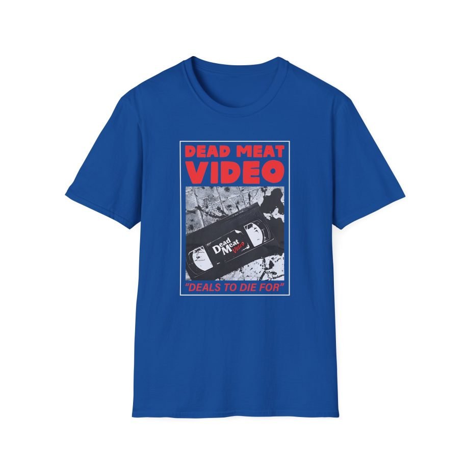 Dead Meat VHS Unisex Softstyle T-Shirt