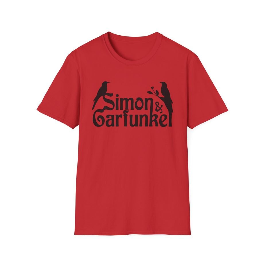 Simon and Garfunkel Birds Unisex Softstyle T-Shirt