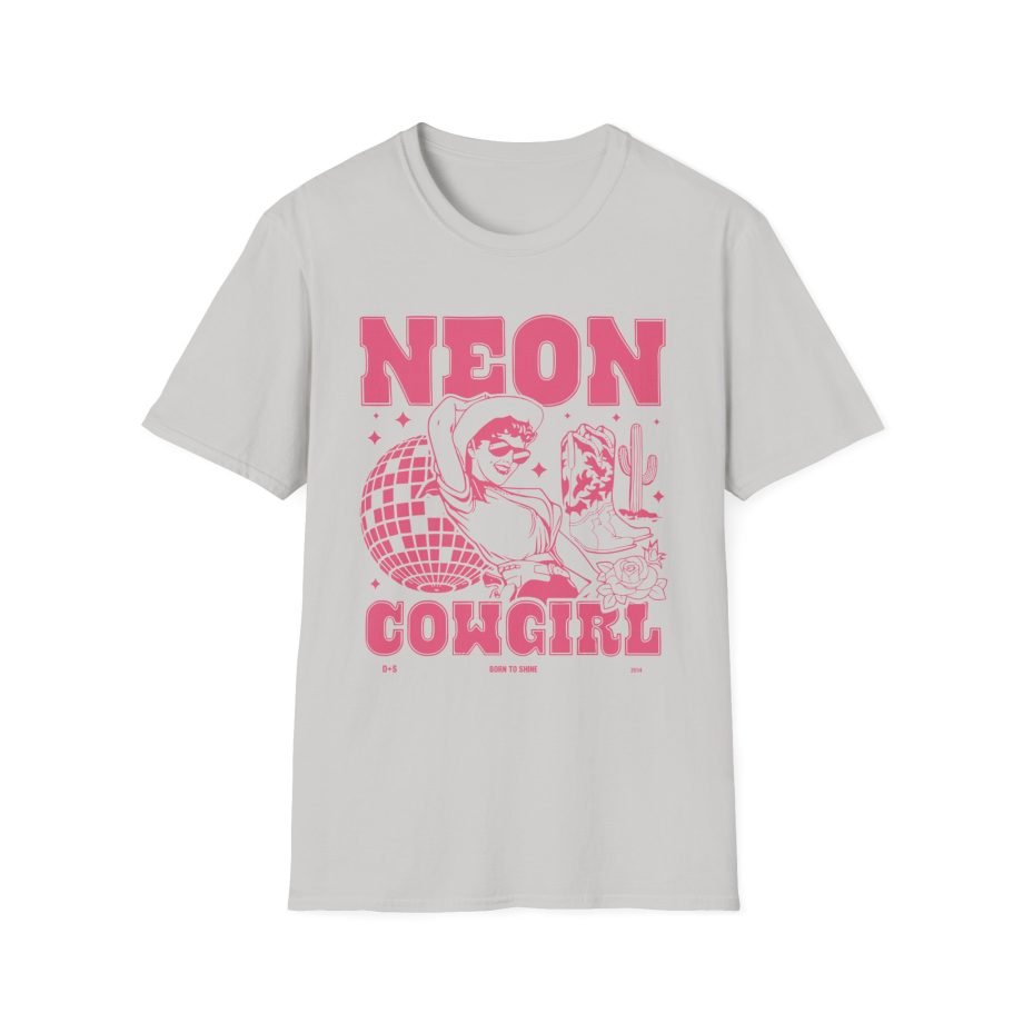 Dan and Shay Neon Cowgirl Unisex Softstyle T-Shirt